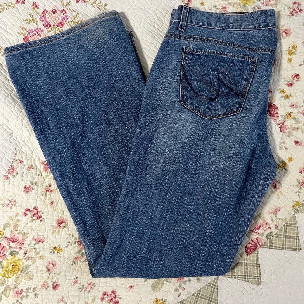 X2 Women's Boot Cut Jeans in Classic Blue